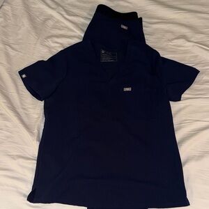 Navy Figs Scrub Set, Medium